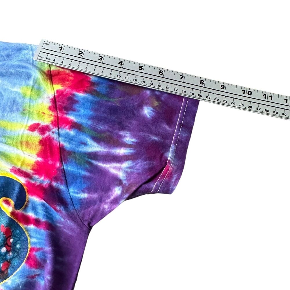 Yes Rock Band T-Shirt Mens Medium Tie Dye‎ 2014 Summer Tour Music Tee V-Neck - Picture 8 of 9
